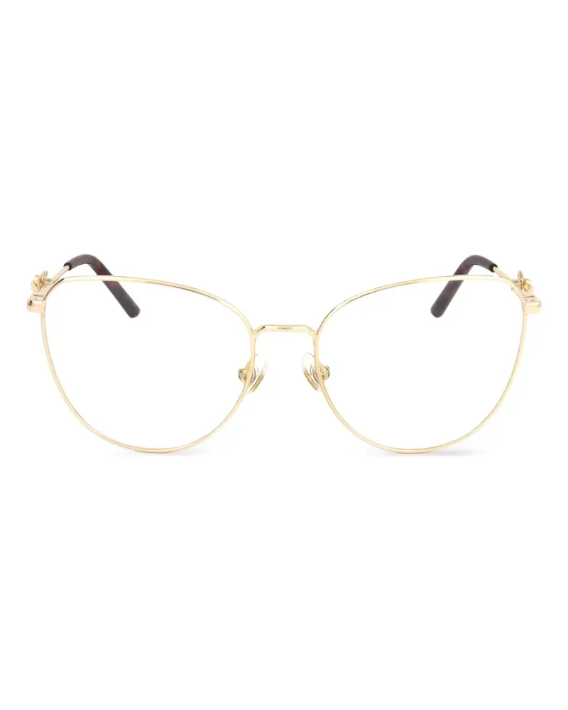 Carolina Herrera New York Brille mit Cat-Eye-Gestell - Gold Gold