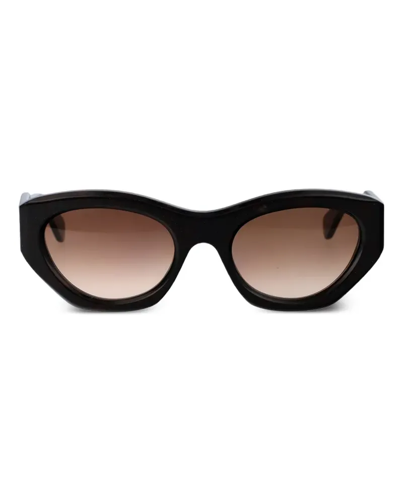 Chloé tortoiseshell-effect cat-eye sunglasses - Braun Braun