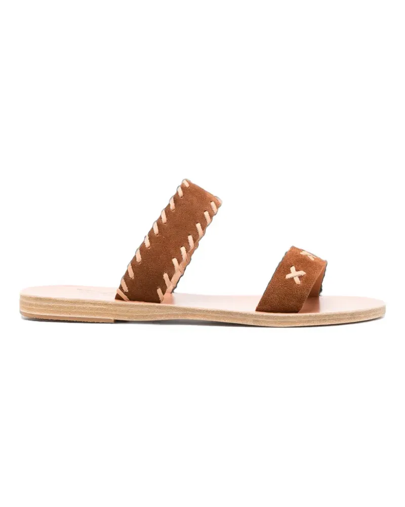 Ancient Greek Sandals Thekla Stitch Sandalen - Braun Braun