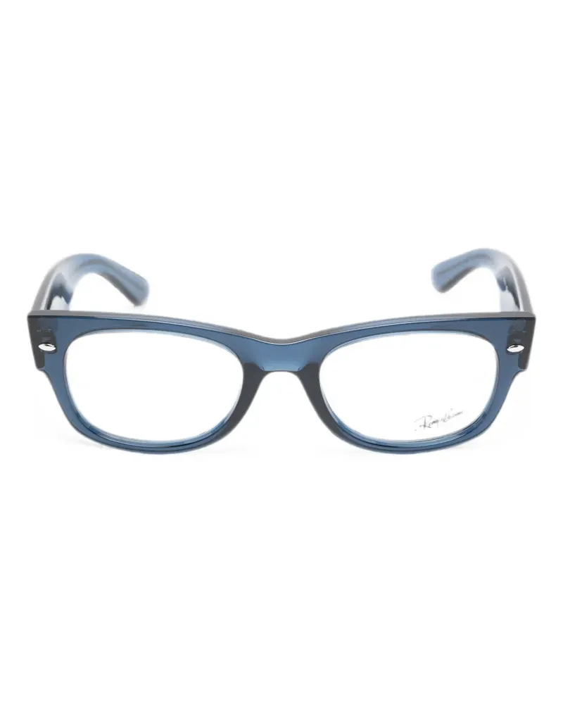 Ray Ban Mega Wayfarer Brille - Blau Blau