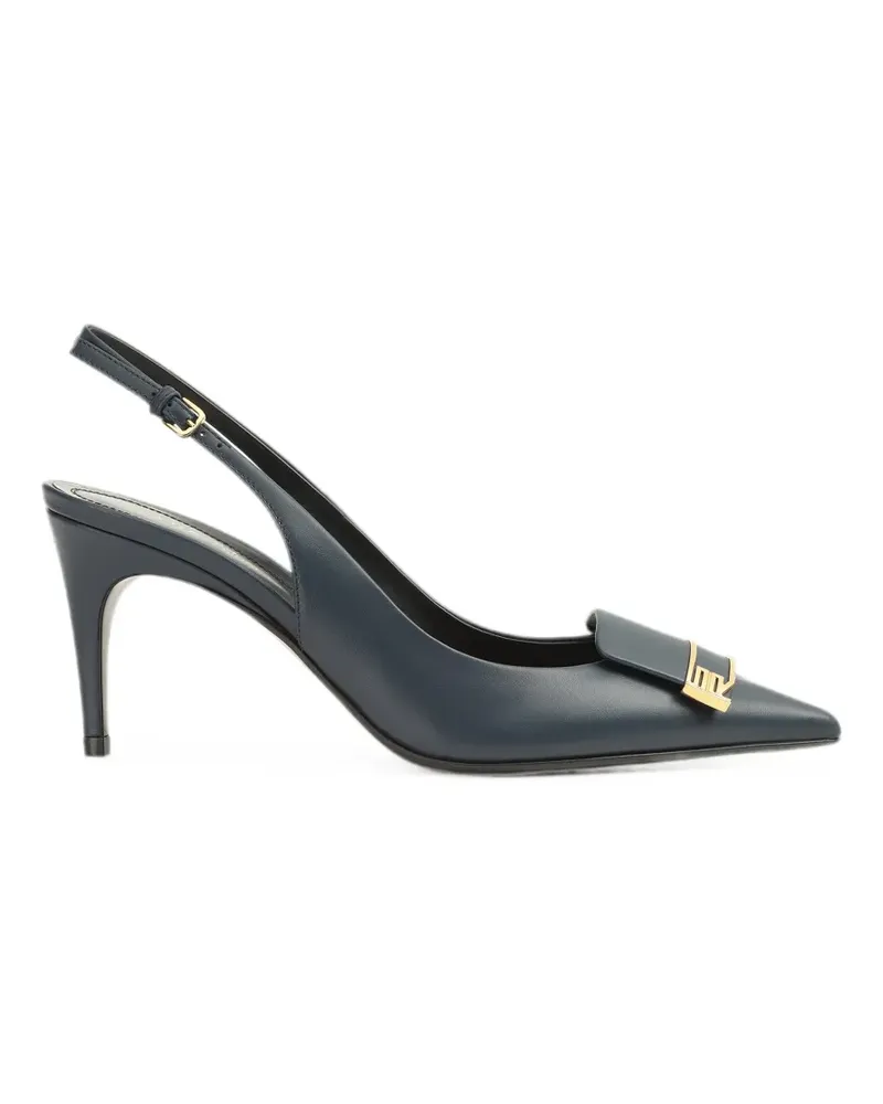Sergio Rossi SR Evolv Pumps mit Schnallendetail - Blau Blau