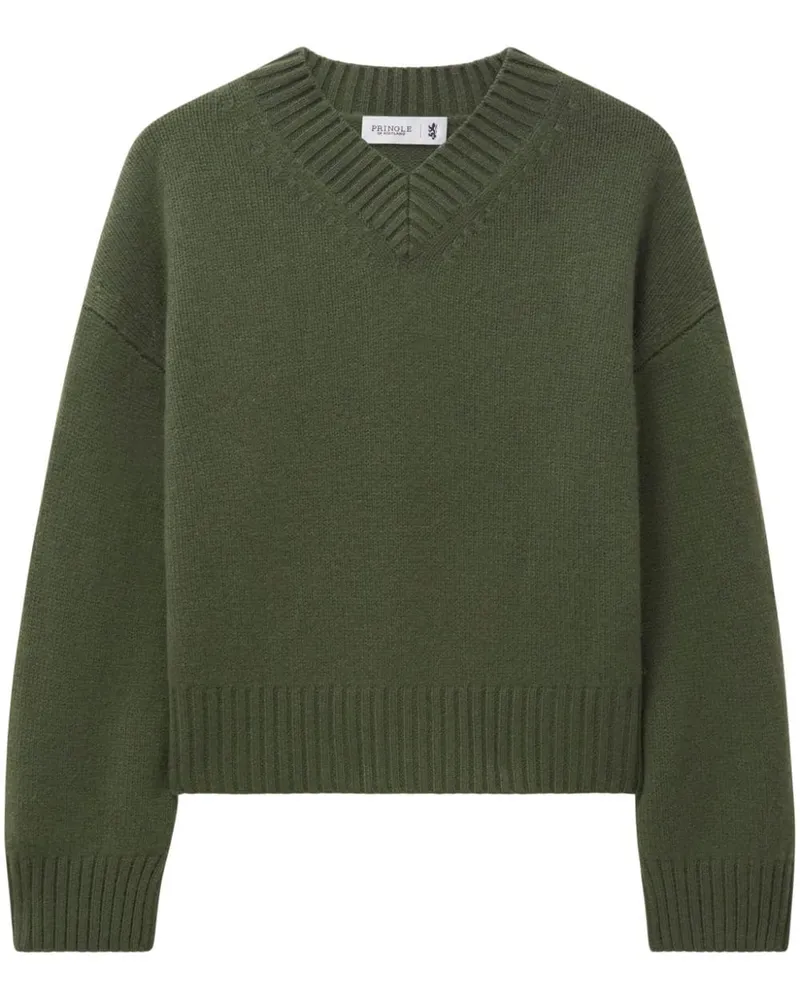 Pringle of Scotland Kaschmirpullover mit V-Ausschnitt - Grün Grün