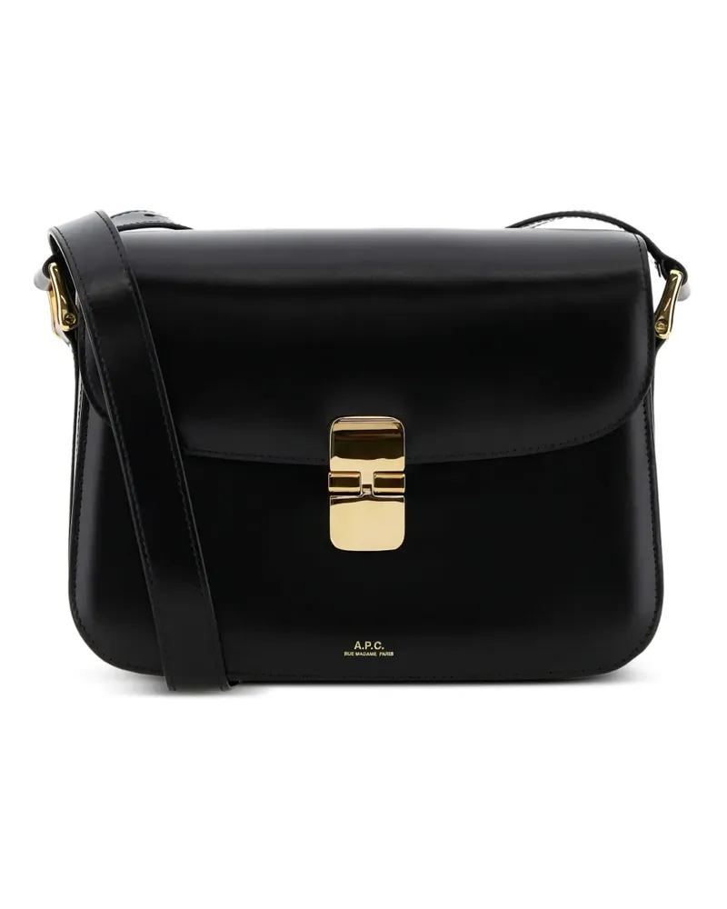 A.P.C. Grace Umhängetasche - Schwarz Schwarz