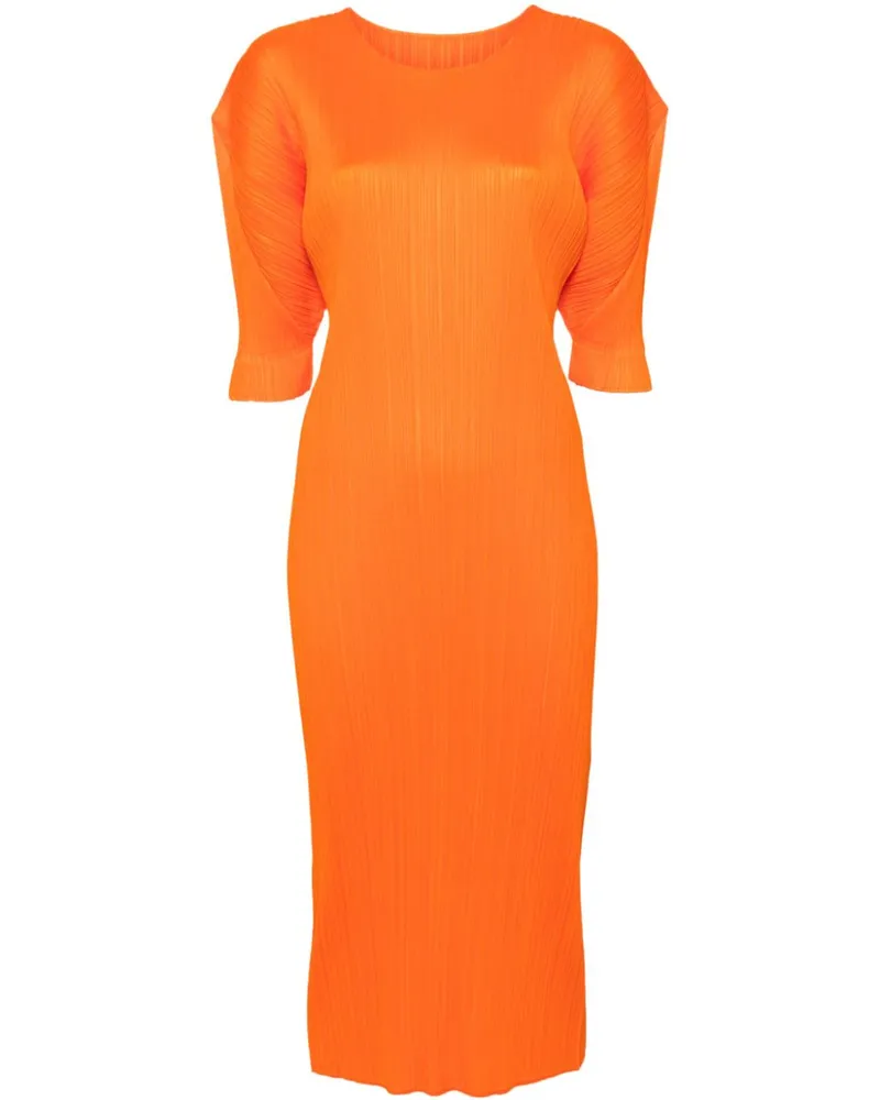 Issey Miyake Monthly Colors: July Midikleid - Orange Orange