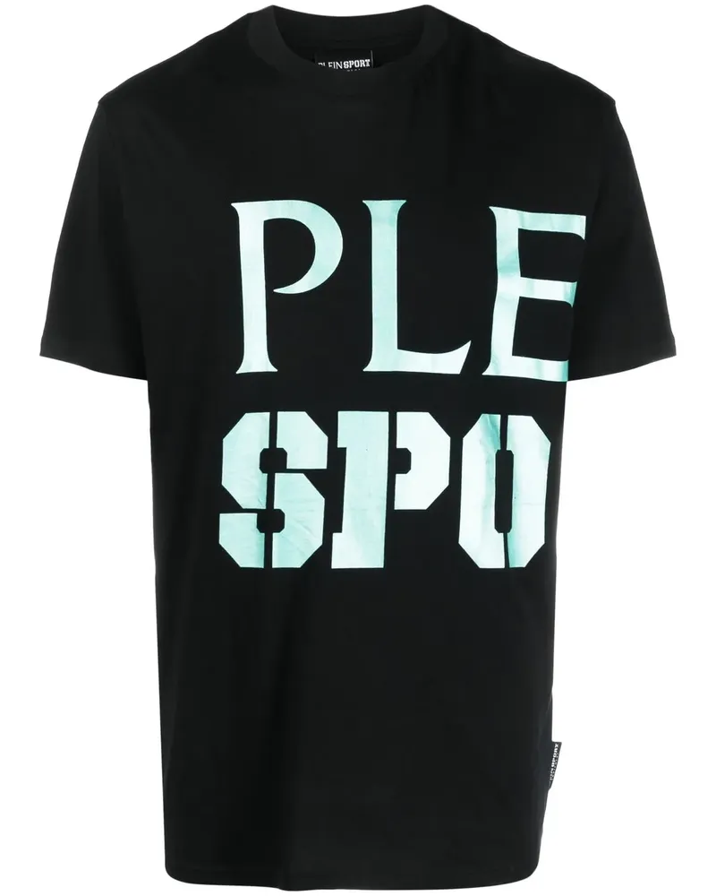 Philipp Plein T-Shirt mit Logo-Print - Schwarz Schwarz