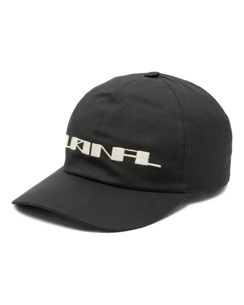 DRKSHDW by Rick Owens embroidered-logo baseball cap - Schwarz Schwarz