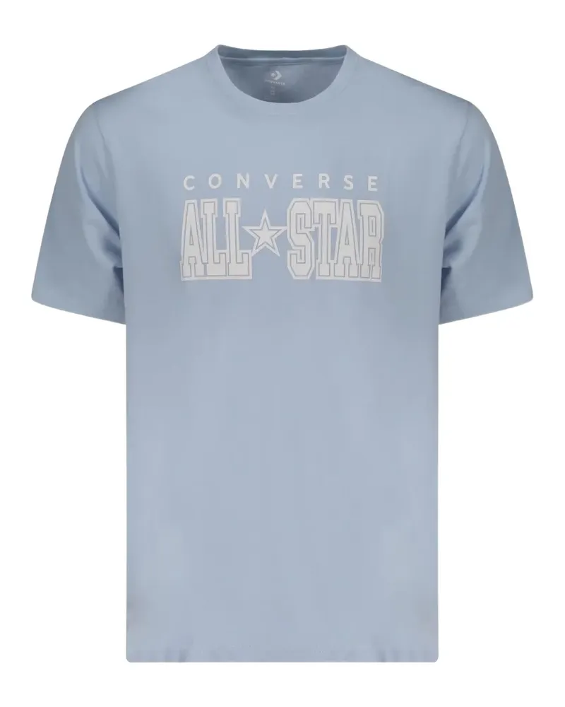 Converse All Star logo-print T-shirt - Blau Blau