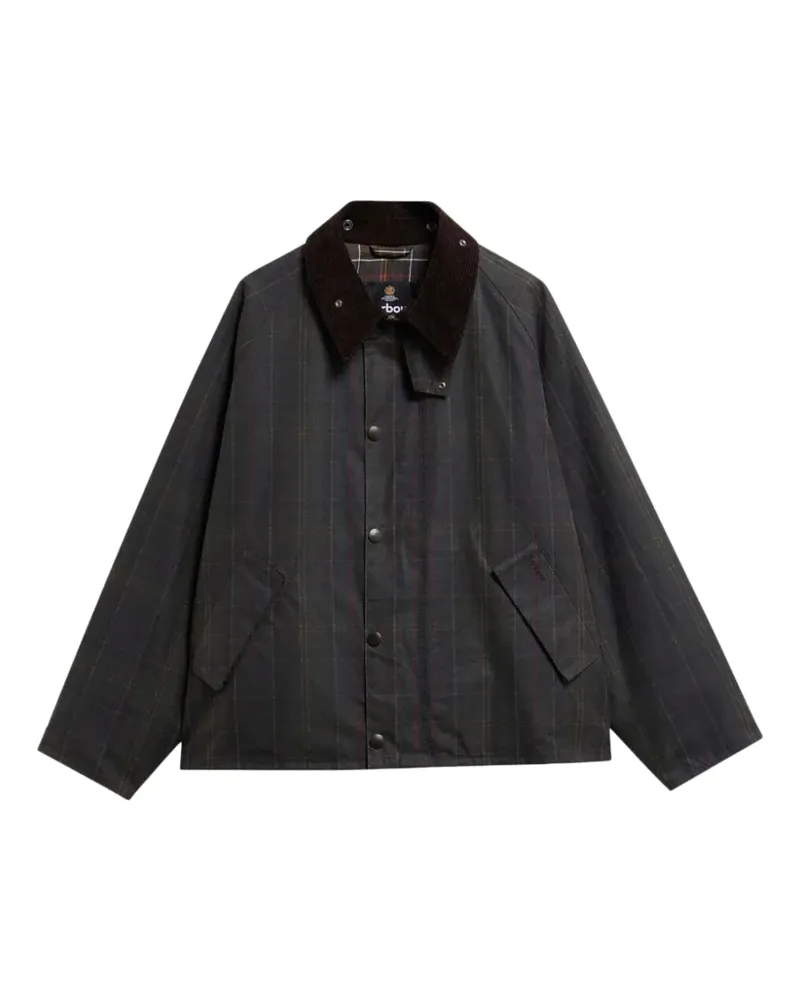 Barbour Mantel mit Schottenkaro-Print - Braun Braun