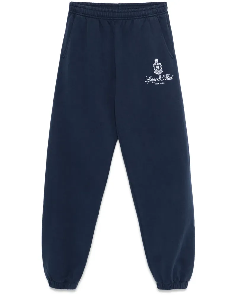 SPORTY & RICH Vendome Jogginghose - Blau Blau