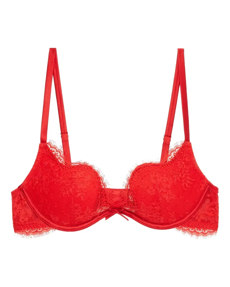 Fleur Du Mal Frankie Lace U-plunge bra - Rot Rot