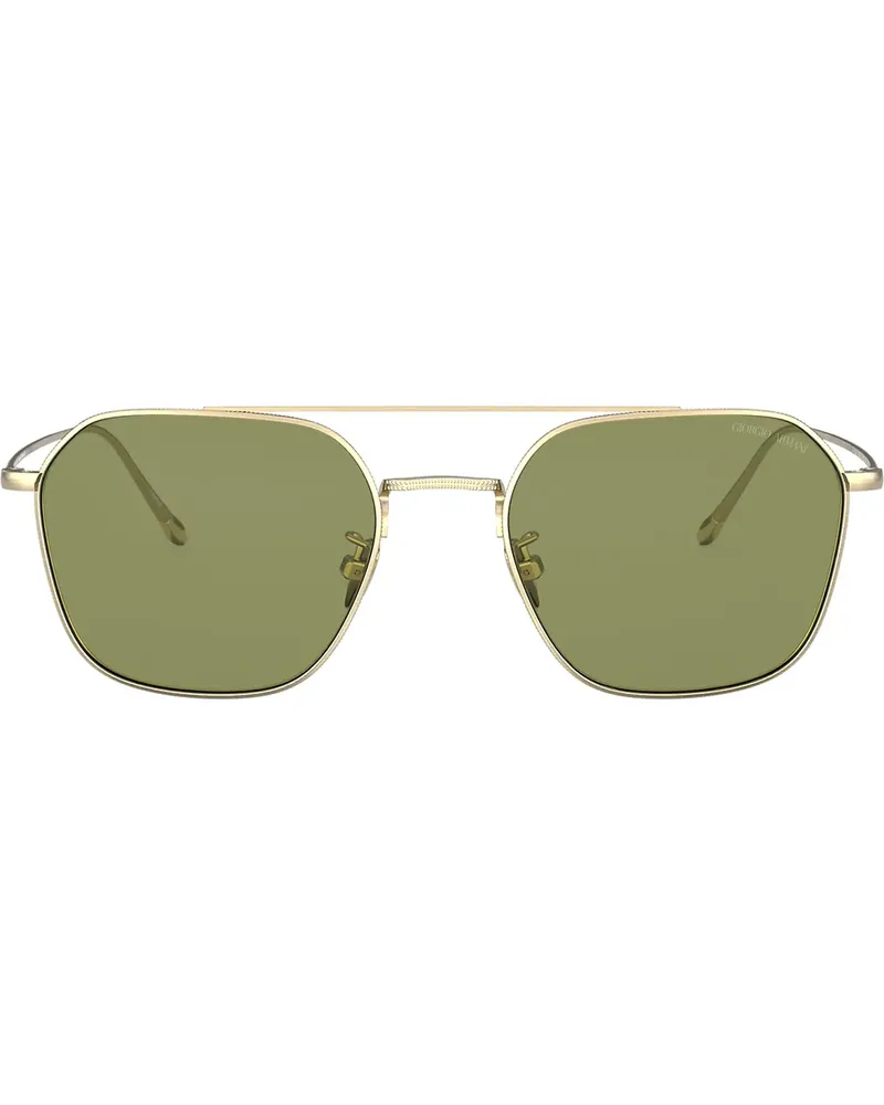 Giorgio Armani Klassische Pilotenbrille - Gold Gold