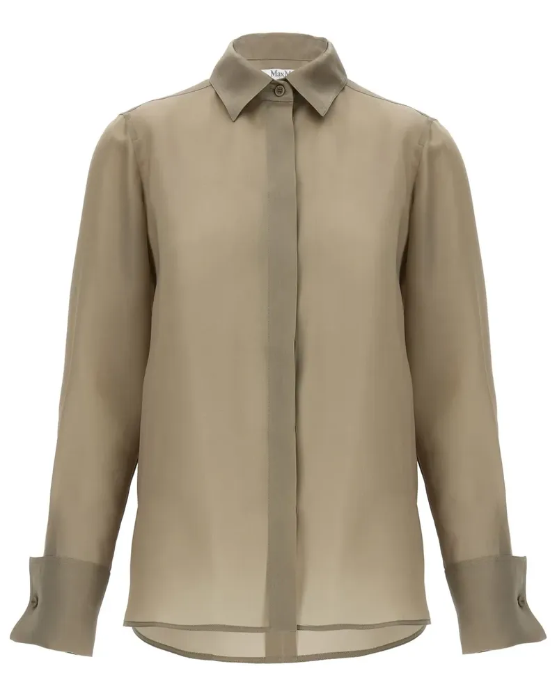 Max Mara Nola Hemd - Grün Grün