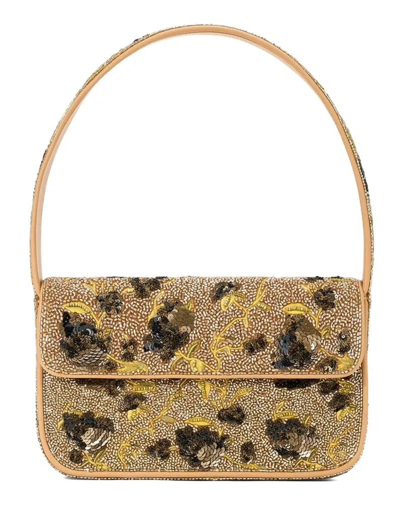 STAUD Tommy Schultertasche - Nude Nude