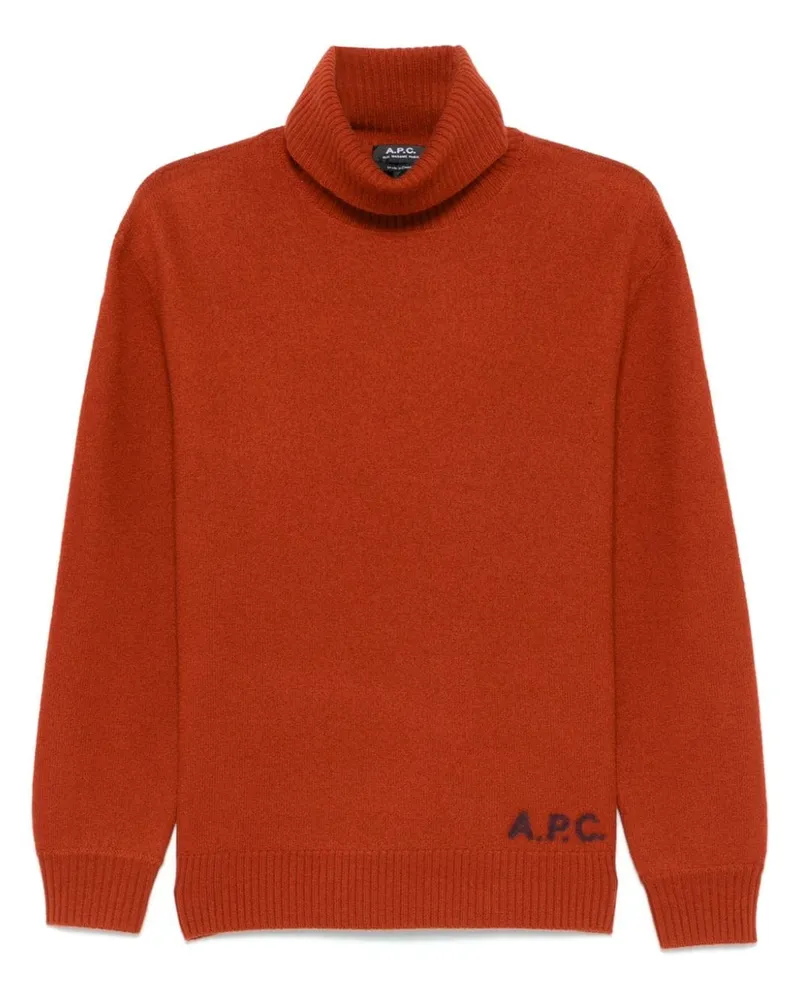 A.P.C. Walter Pullover - Orange Orange