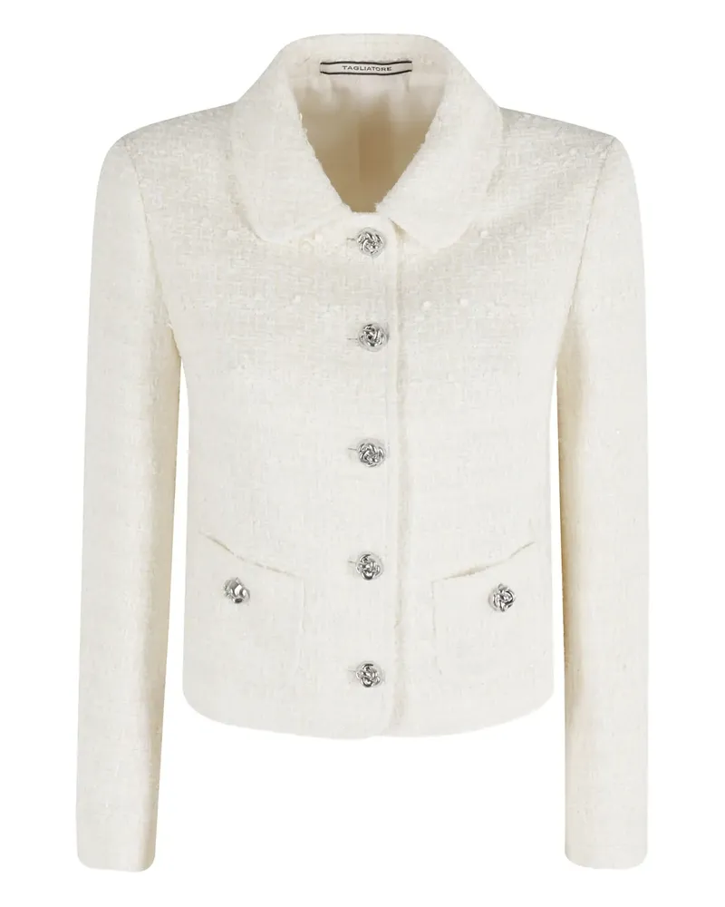 Tagliatore Idelle buttoned jacket - Weiß Weiß
