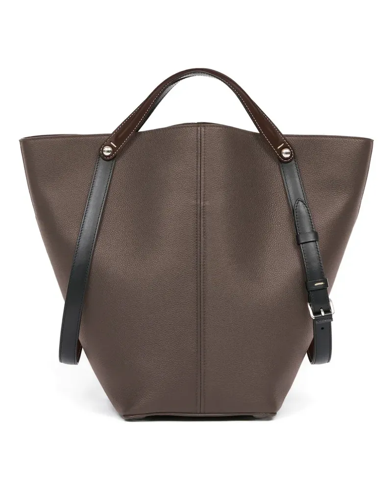 Maison Margiela Dress-Age Tote Bag mit zwei Riemen - Braun Braun