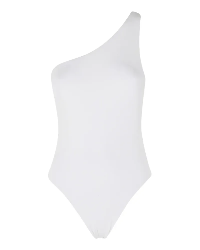 Federica Tosi one-shoulder swimsuit - Weiß Weiß