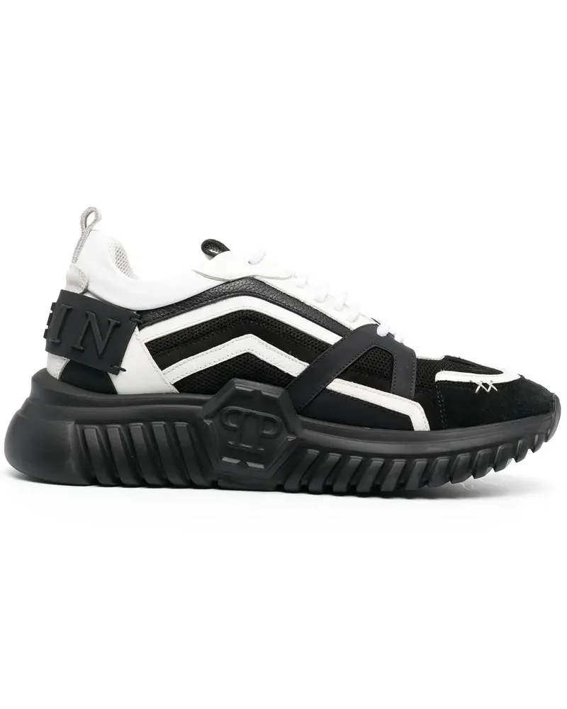 Philipp Plein Runner Sneakers - Schwarz Schwarz