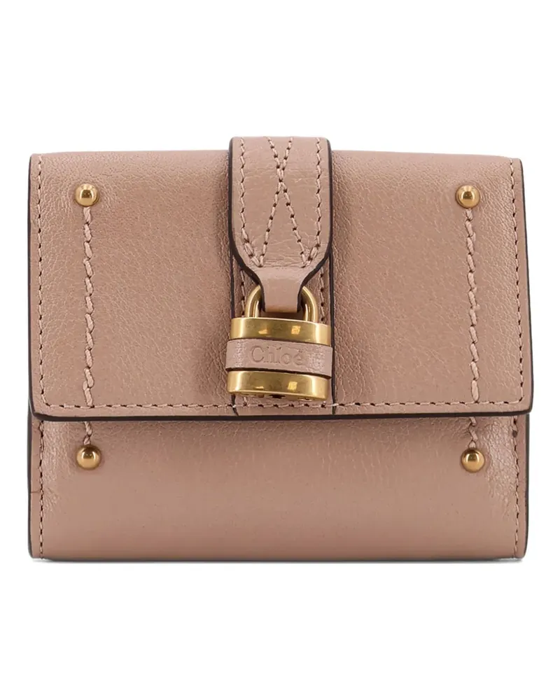 Chloé Paddington tri-fold wallet - Nude Nude
