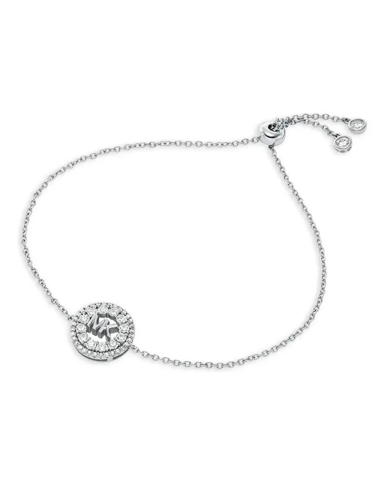 Michael Kors logo-charm bracelet - Silber Silber