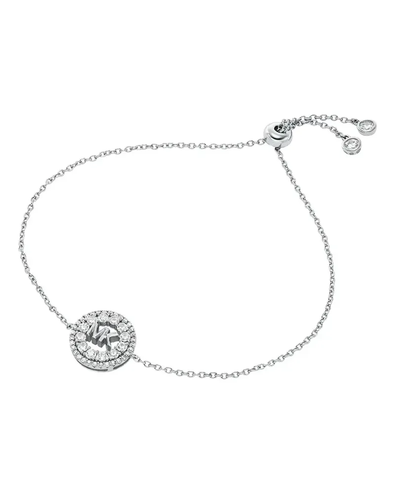 Michael Kors logo-charm bracelet - Silber Silber