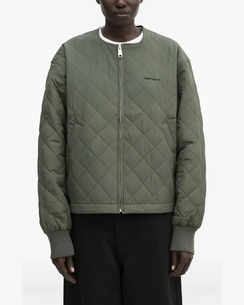 Carhartt WIP W Elma quilted zip jacket - Grün Grün