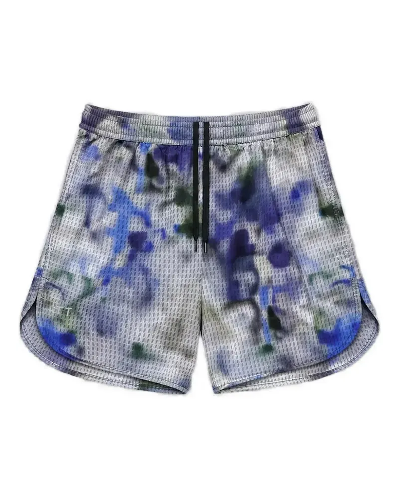 TRUE TRIBE drawstring-waist swim shorts - Grau Grau