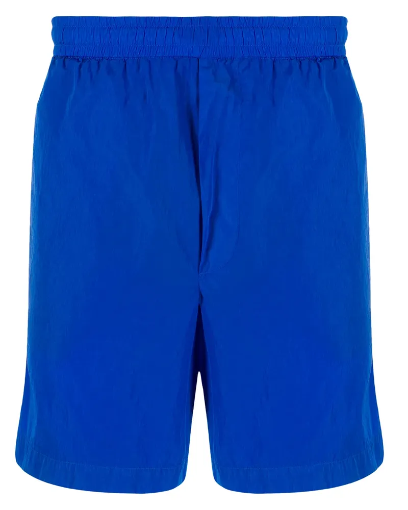 Moncler Badeshorts mit Logo - Blau Blau