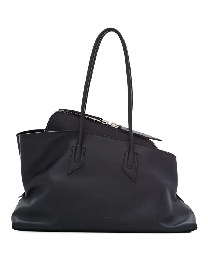 ATTICO medium La Passeggiata shoulder bag - Schwarz Schwarz