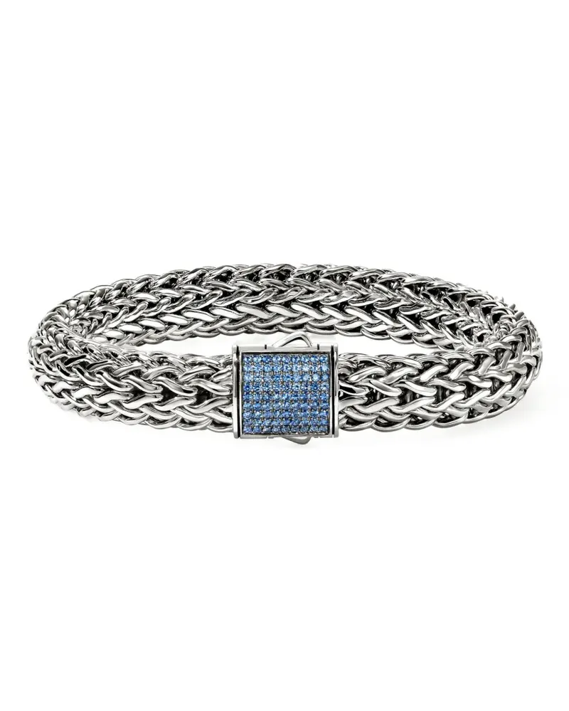 John Hardy sterling silver Icon sapphire bracelet - Silber Silber