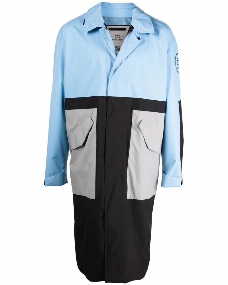 Woolrich Delaware Mantel - Blau Blau