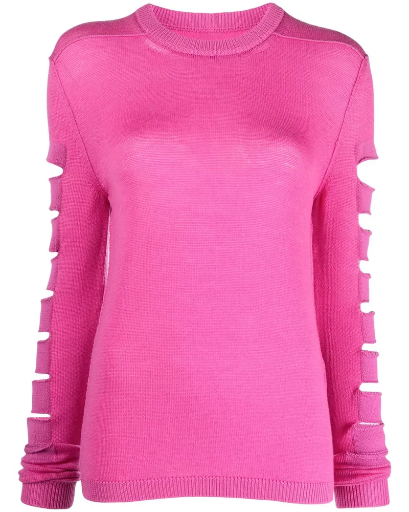 Rick Owens Pullover mit Cut-Outs Rosa