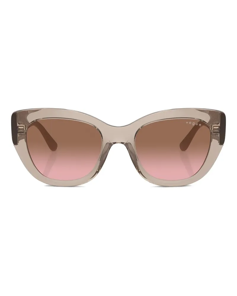 Vogue Cat-Eye-Sonnenbrille - Braun Braun