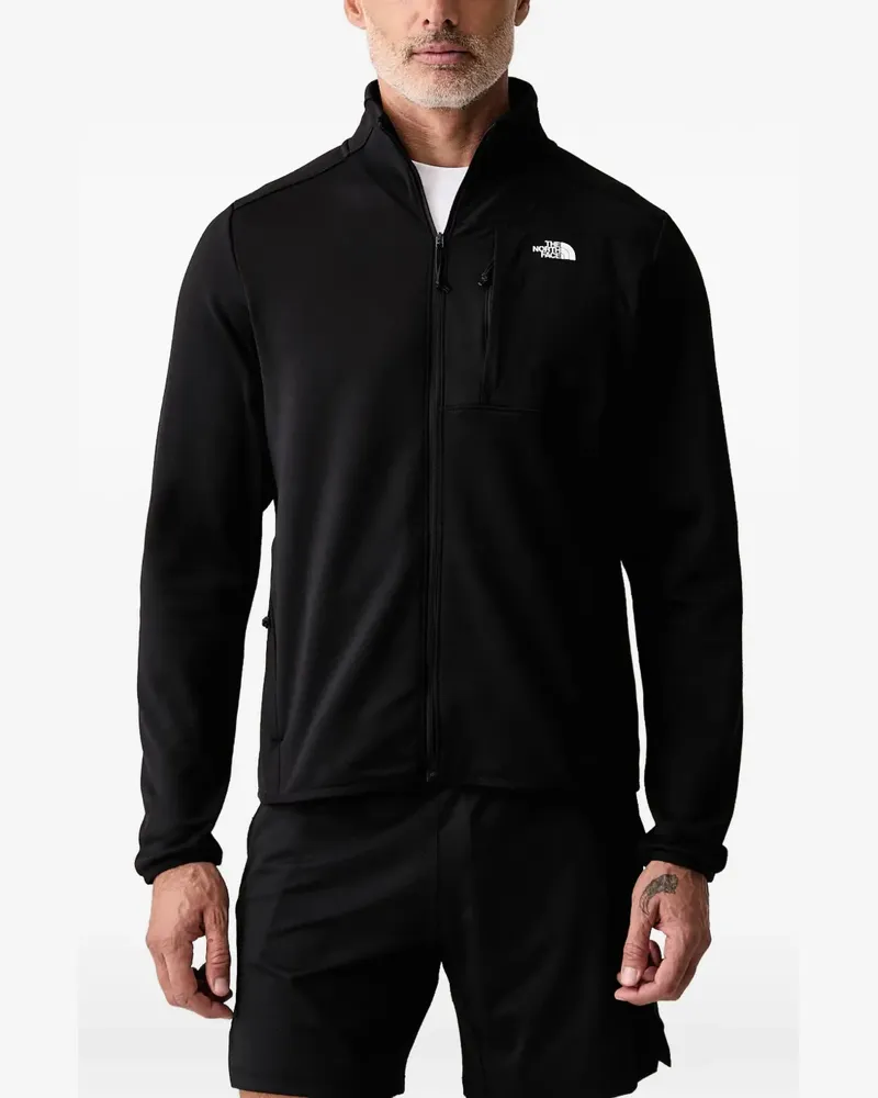 The North Face Jacke mit Logo-Print - Schwarz Schwarz