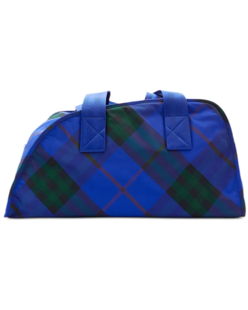 Burberry Mittelgroße Shield Reisetasche - Blau Blau