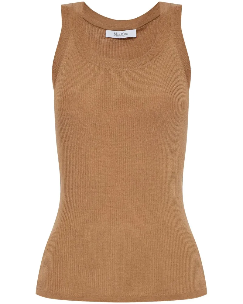 Max Mara Eliadi Tanktop - Braun Braun