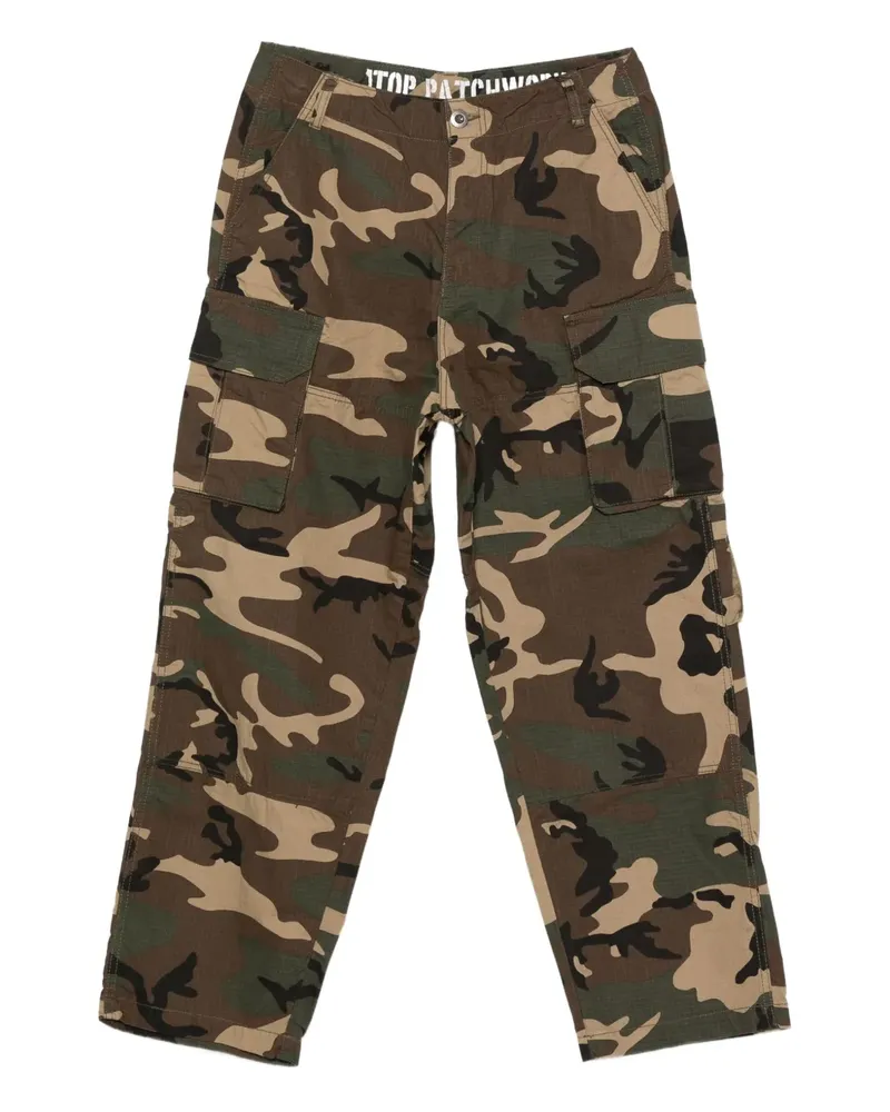 Alpha Industries Cargohose aus Ripstop - Grün Grün