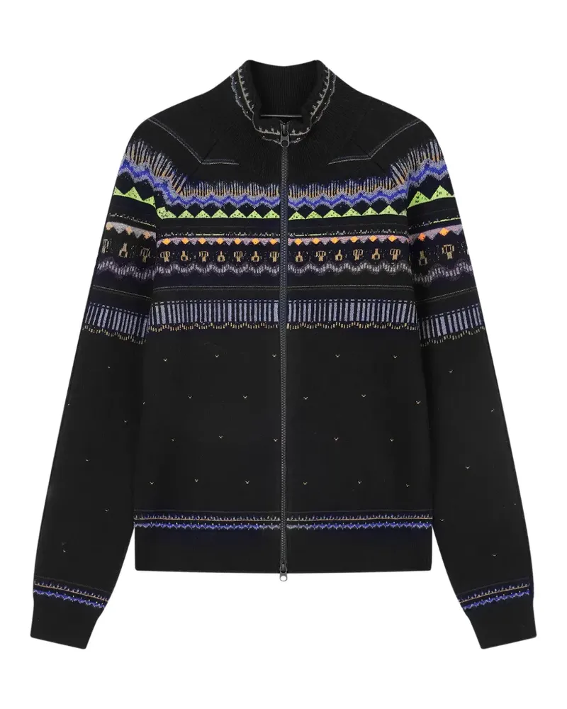 JNBY Cardigan mit isländischen Raglanärmeln - Blau Blau