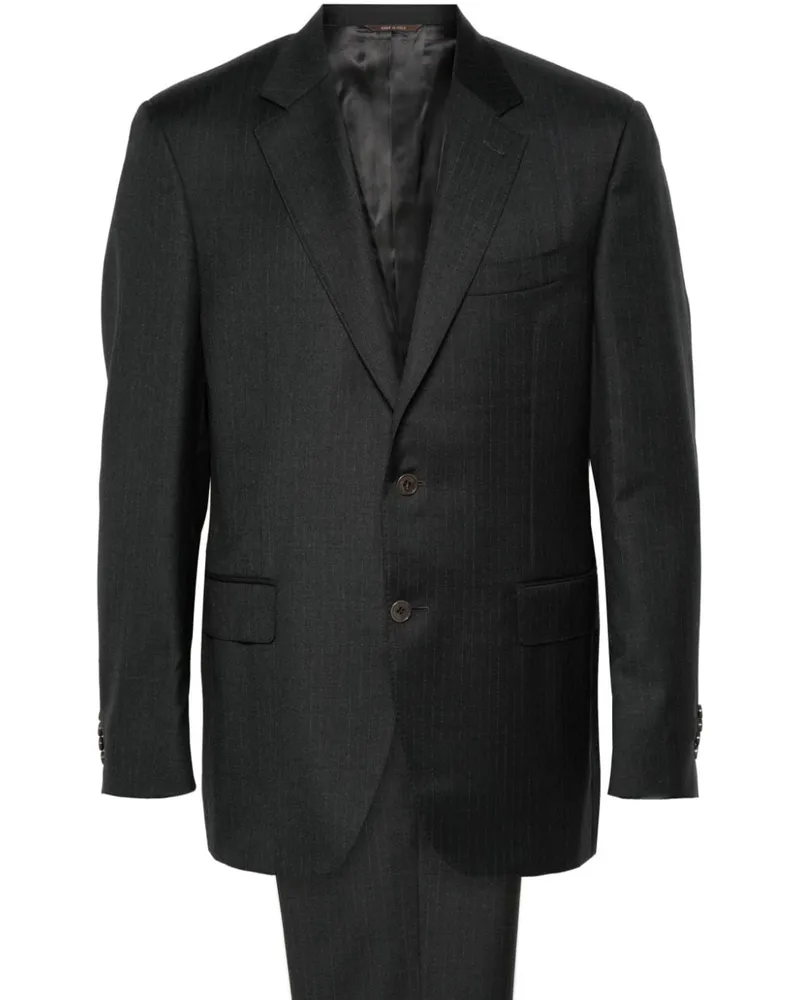 Canali Anzug mit Nadelstreifen - Grau Grau