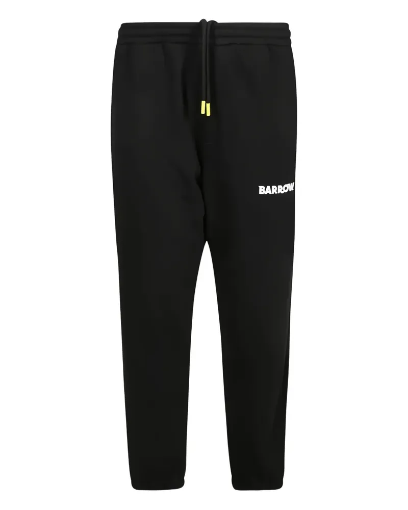 BARROW Jogginghose mit Logo-Stickerei - Schwarz Schwarz