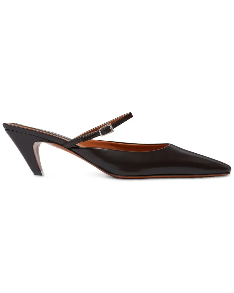 Stella McCartney Eckige Mules 90mm - Schwarz Schwarz
