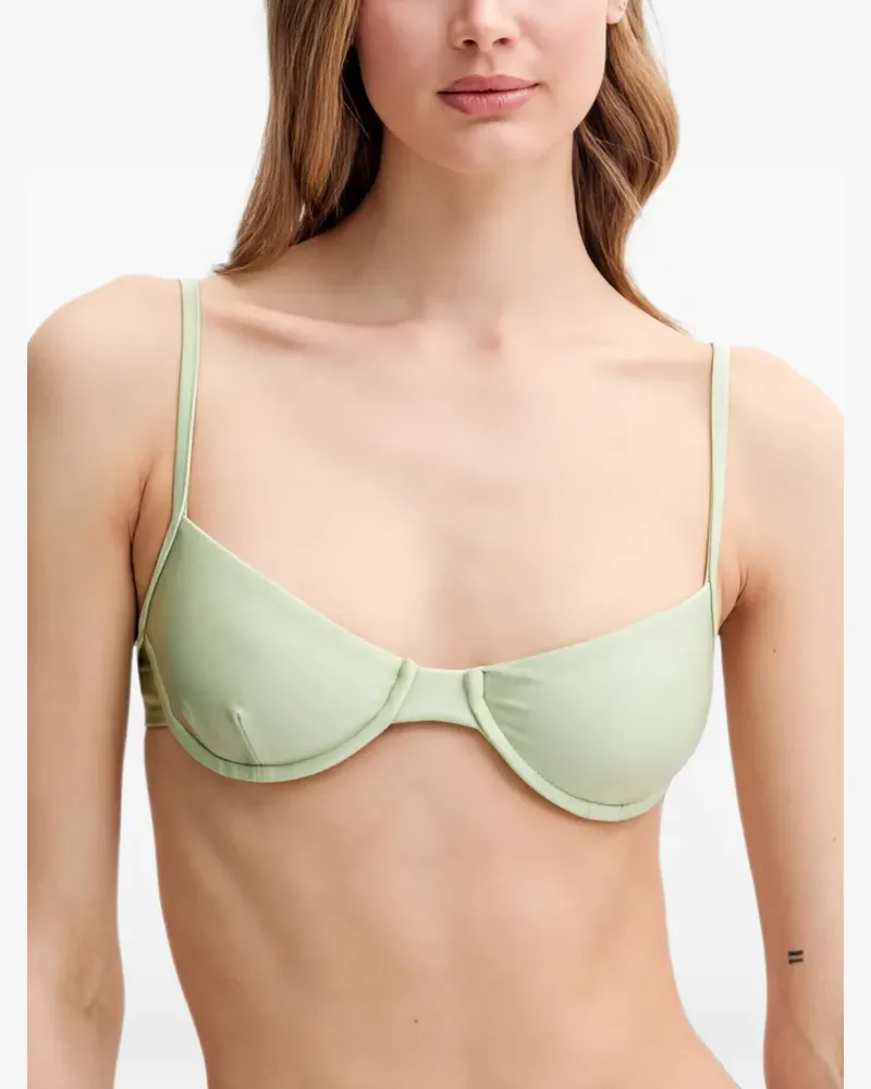 Filippa K underwired bikini top - Grün Grün