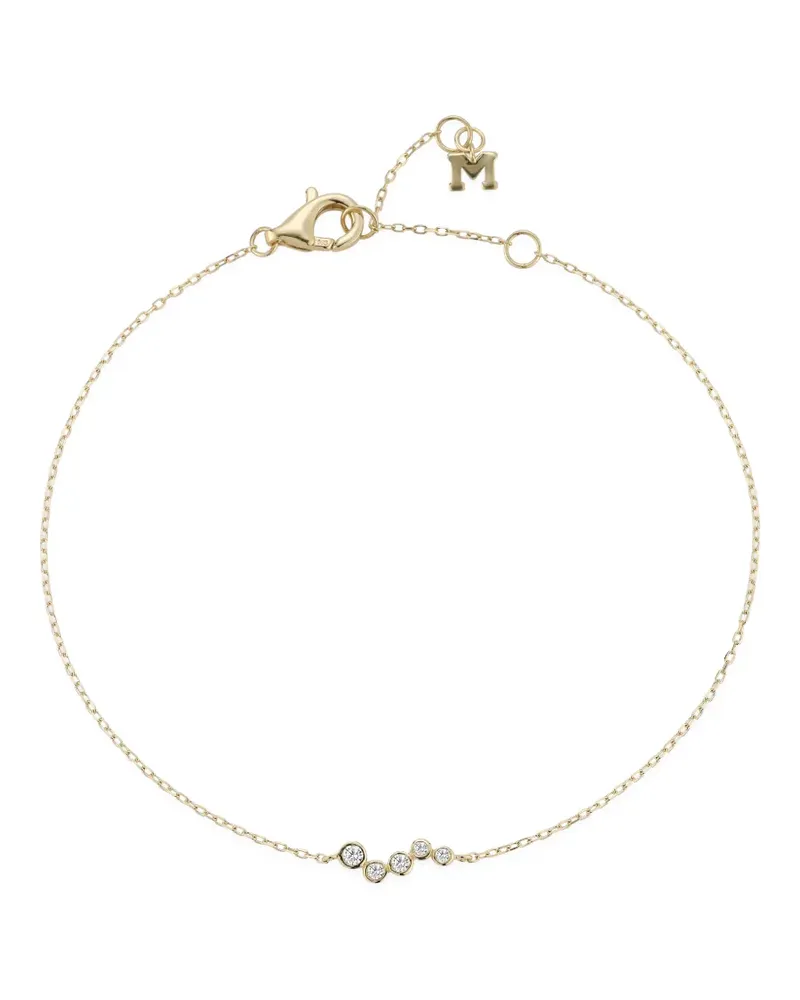 MATEO 14kt Gelbgoldarmband mit Diamant Gold