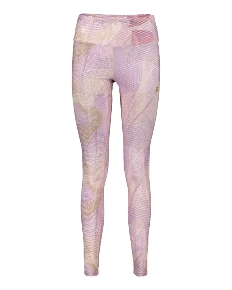 Fila abstract-print leggings - Violett Violett
