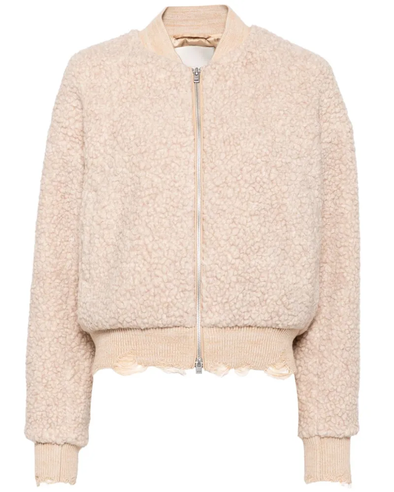 JNBY Jacke mit ungesäumten Kanten - Braun Braun