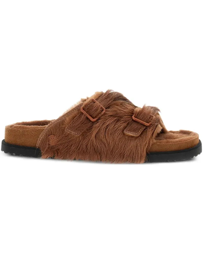 Birkenstock Zürich Sandalen mit Doppelriemen - Braun Braun