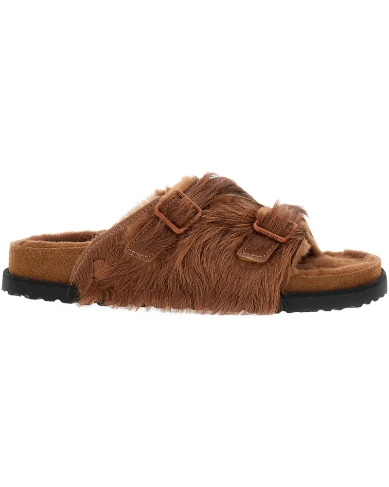 Birkenstock Zürich Sandalen mit Doppelriemen - Braun Braun