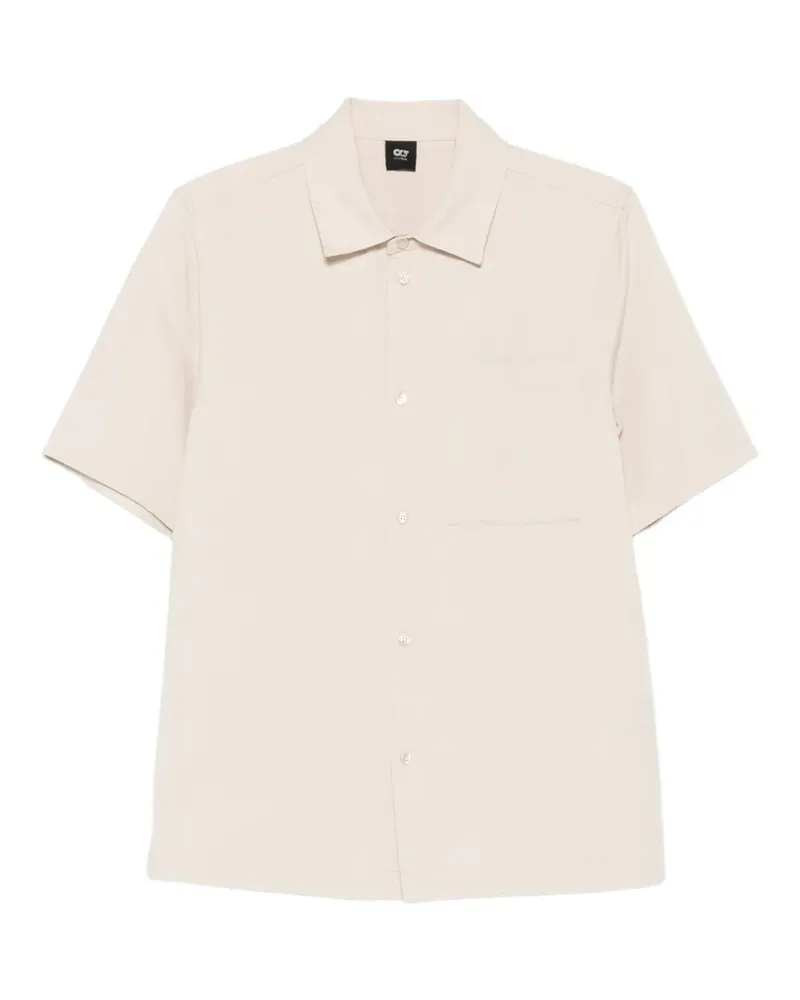 AlphaTauri short-sleeve chest-pocket shirt - Nude Nude