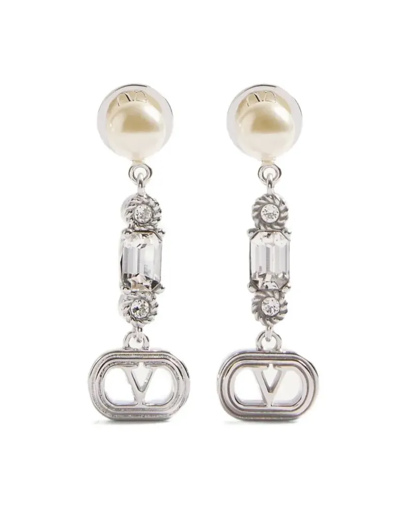 Valentino Garavani Ovalette Ohrringe - Silber Silber