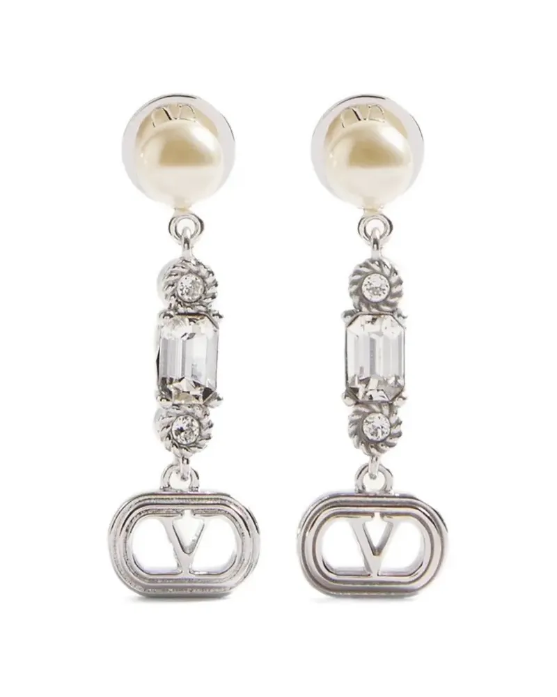 Valentino Garavani Ovalette Ohrringe - Silber Silber